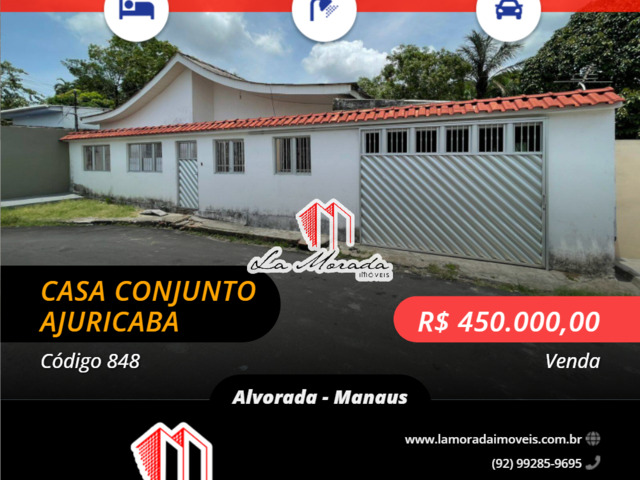 #848 - Casa para Venda em Manaus - AM - 1