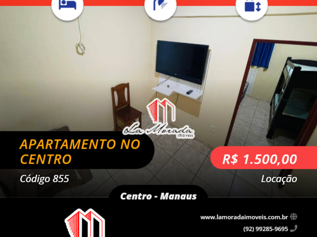 #855 - Apartamento para Locação em Manaus - AM - 1