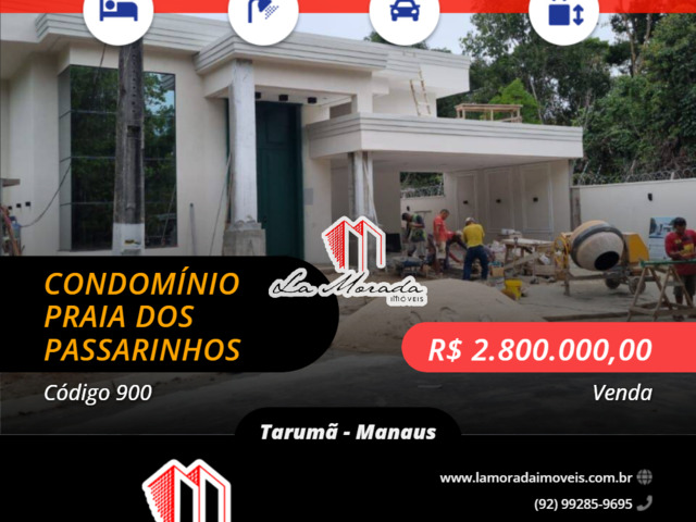 #900 - Casa em condomínio para Venda em Manaus - AM - 1