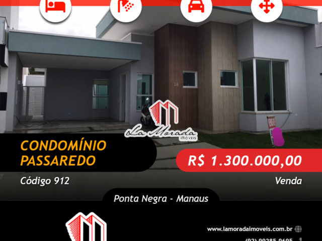 #912 - Casa em condomínio para Venda em Manaus - AM - 1