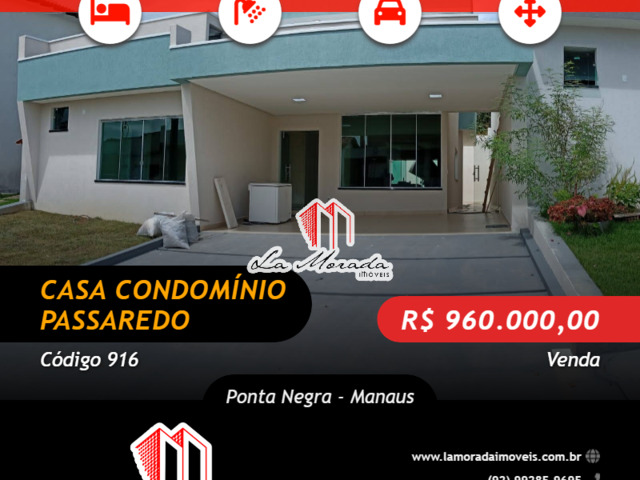 #916 - Casa em condomínio para Venda em Manaus - AM - 1