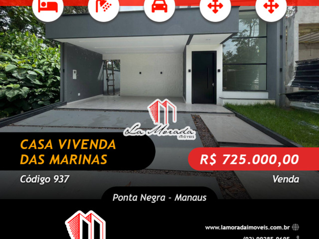 #937 - Casa para Venda em Manaus - AM - 1