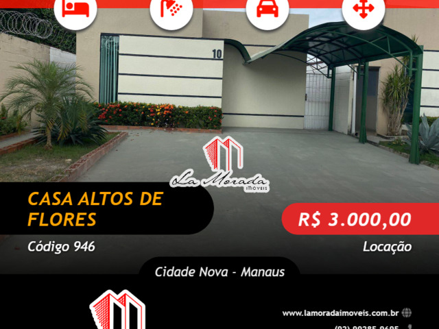 #946 - Casa para Venda em Manaus - AM - 1