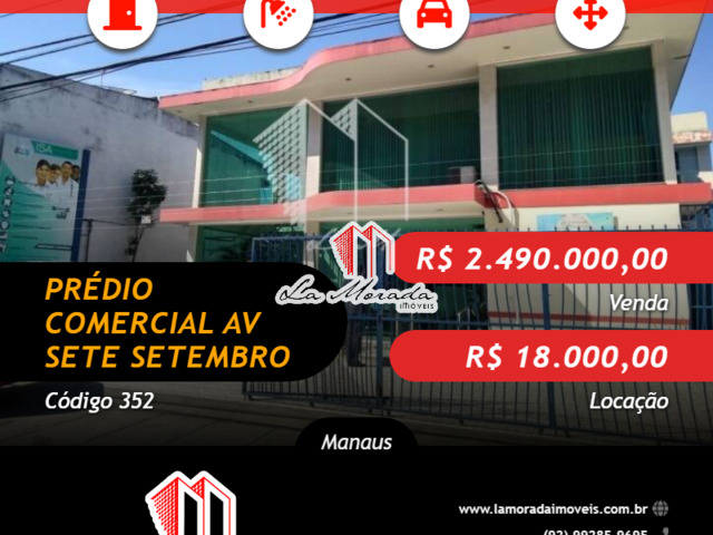 #352 - Prédio comercial para Venda em Manaus - AM - 1