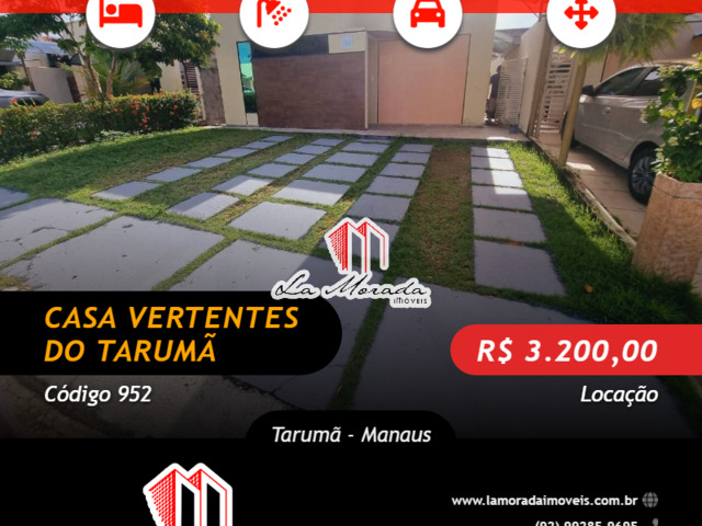 #952 - Casa para Locação em Manaus - AM - 1