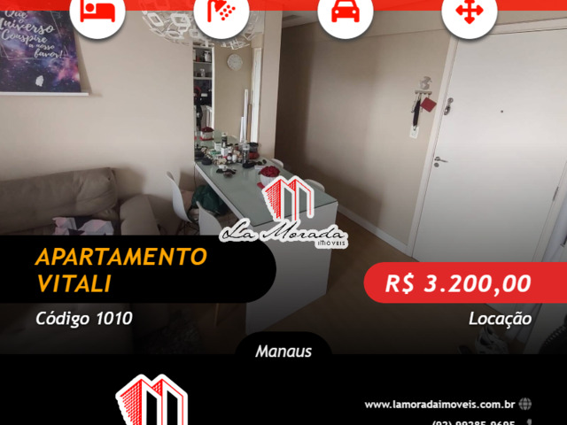 #1010 - Apartamento para Locação em Manaus - AM - 1