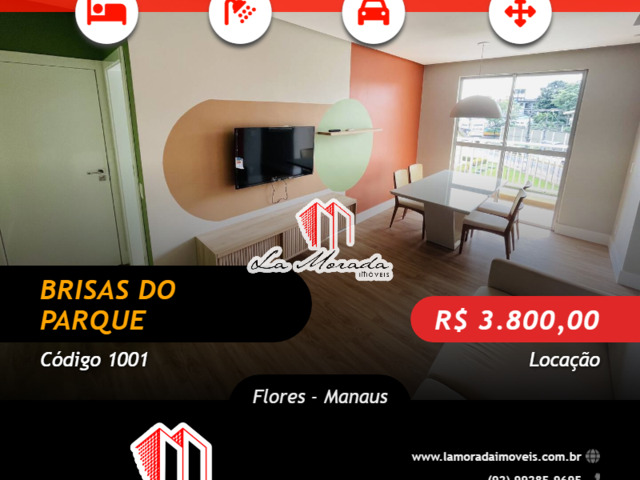 #1001 - Apartamento para Locação em Manaus - AM - 1