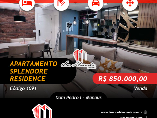 #1091 - Apartamento para Venda em Manaus - AM - 1