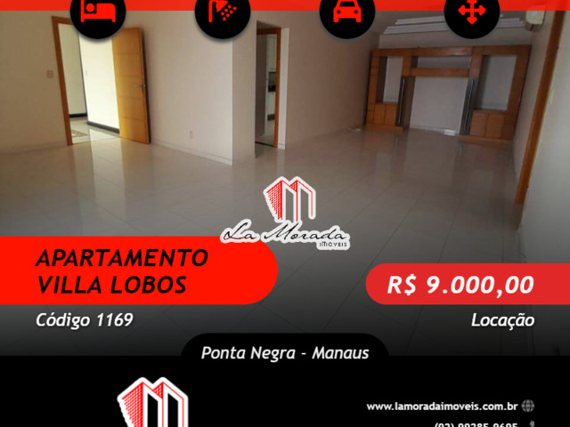 #1169 - Apartamento para Locação em Manaus - AM - 1