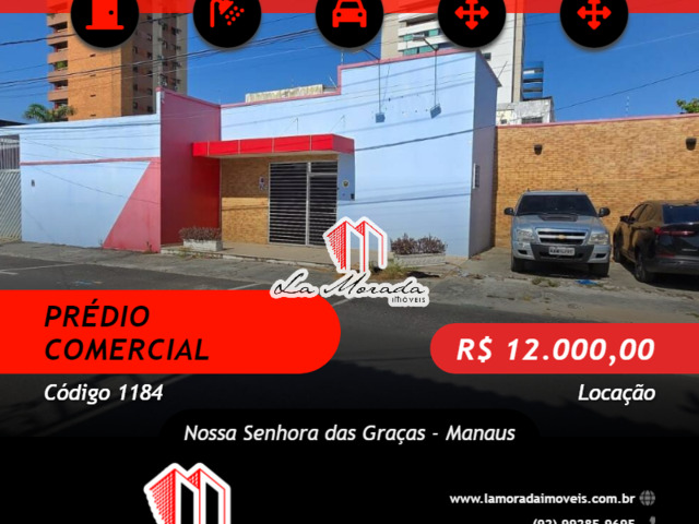 #1184 - Prédio comercial para Locação em Manaus - AM - 1