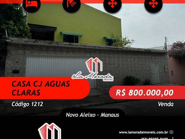 #1212 - Casa para Venda em Manaus - AM - 1