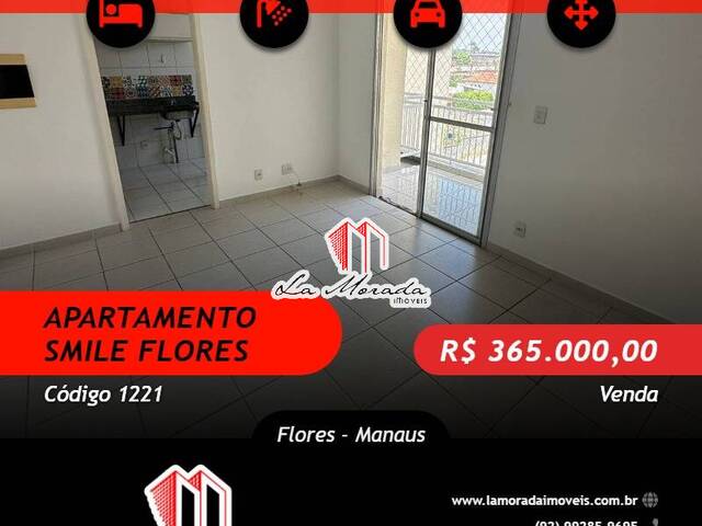 #1221 - Apartamento para Venda em Manaus - AM - 1