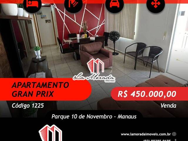 #1225 - Apartamento para Venda em Manaus - AM - 1