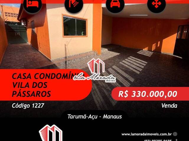 #1227 - Casa em condomínio para Venda em Manaus - AM - 1