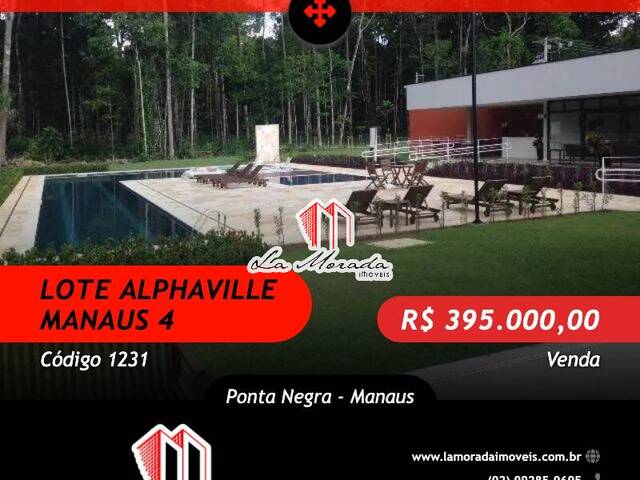 #1231 - Lote Residencial para Venda em Manaus - AM - 1