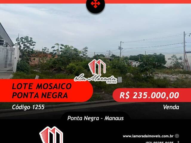 #1255 - Lote Residencial para Venda em Manaus - AM - 1