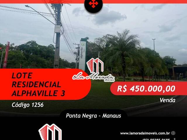 #1256 - Lote Residencial para Venda em Manaus - AM - 1