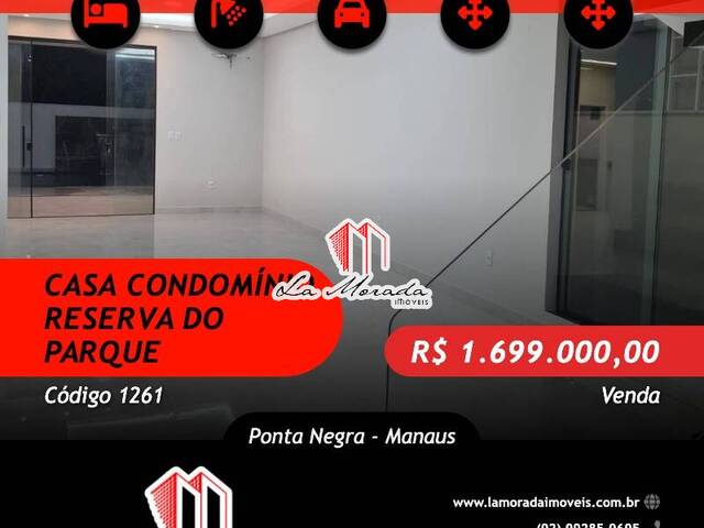 #1261 - Casa em condomínio para Venda em Manaus - AM - 1